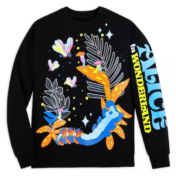 Disneys Alice In Wonderland pullover sweatshirt -sold out - Picture 9 of 10